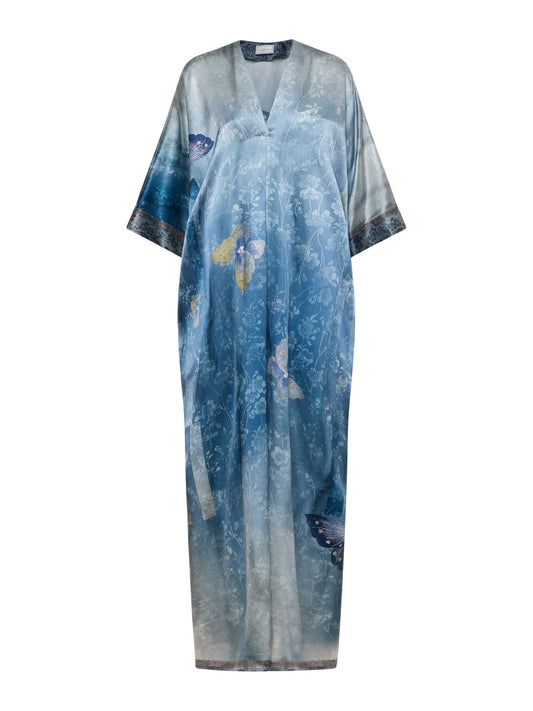 MUTKA ROBE SOIE - SKY BLUE