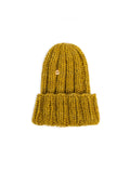 MAALARI MUFFI BONNET DE LAINE JAUNE