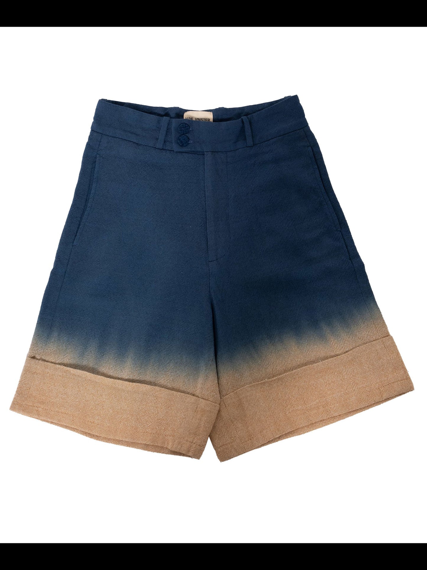 BERMUDA OGA - TIE AND DYE INDIGO