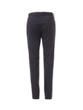 PANTALON SLIM EN POPELINE NOIR