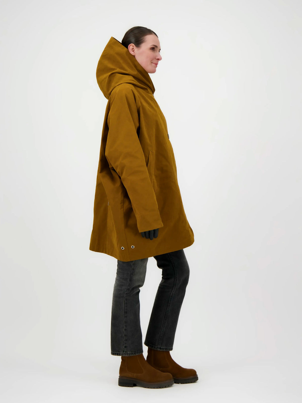 PARKA PAOLA COR CARAMEL