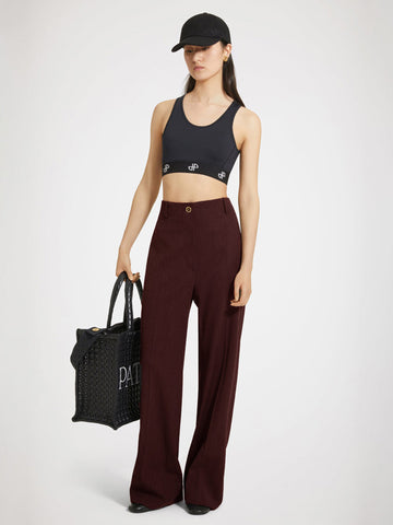 PANTALON LONG ICONIQUE BORDEAUX