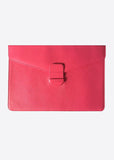 PORTE-DOCUMENTS EN CUIR ROSE - LAPF-S