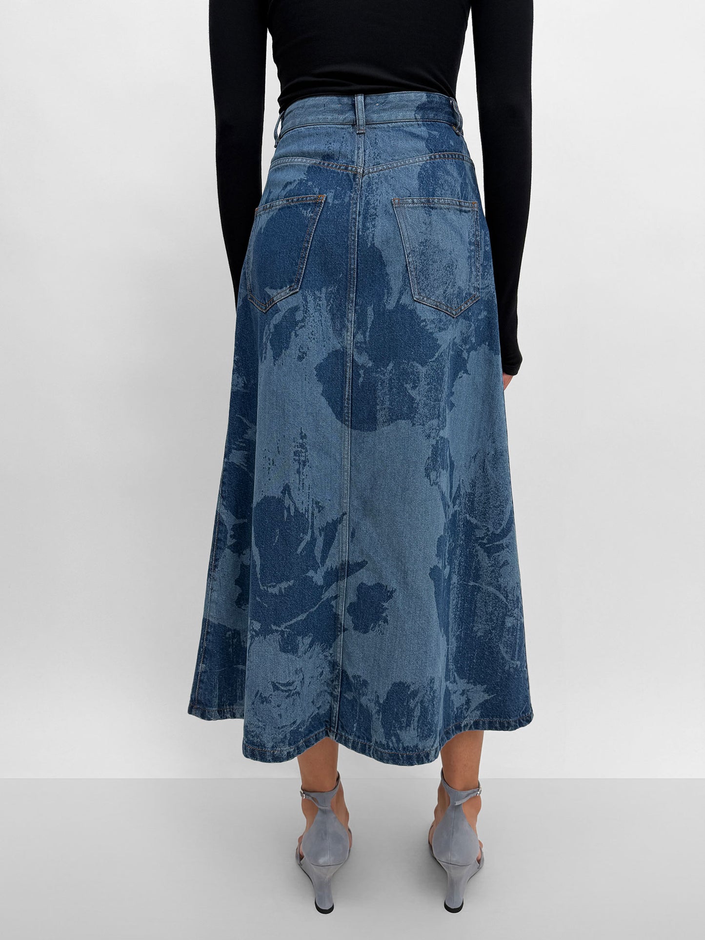 JUPE LONDON - DENIM FLOWER