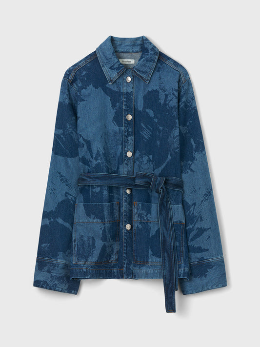 VESTE DENIM PICO - INDIGO FLOWER