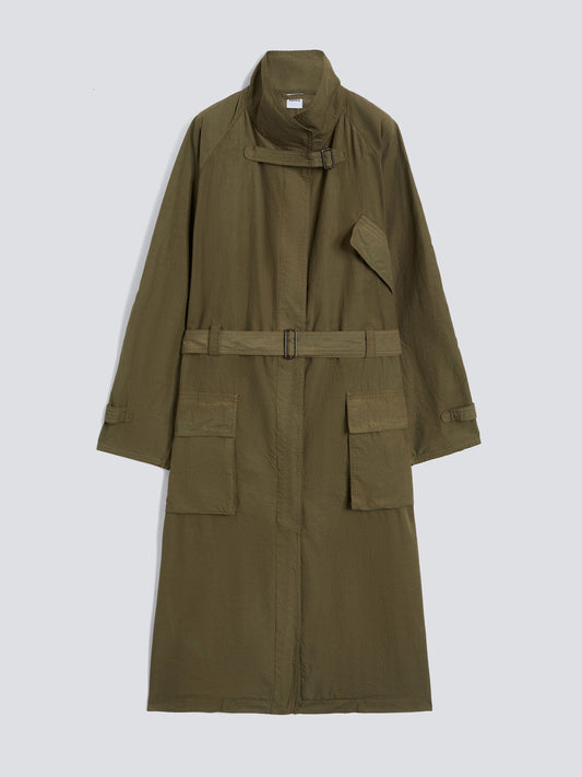 TRENCH COAT - KHAKI MILITARY