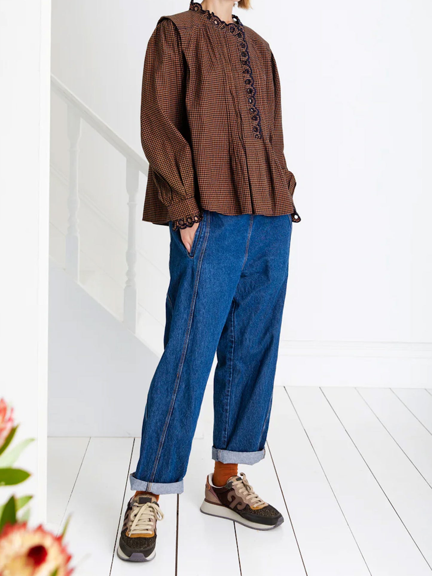 CHEMISE ETIENNE - MARRON