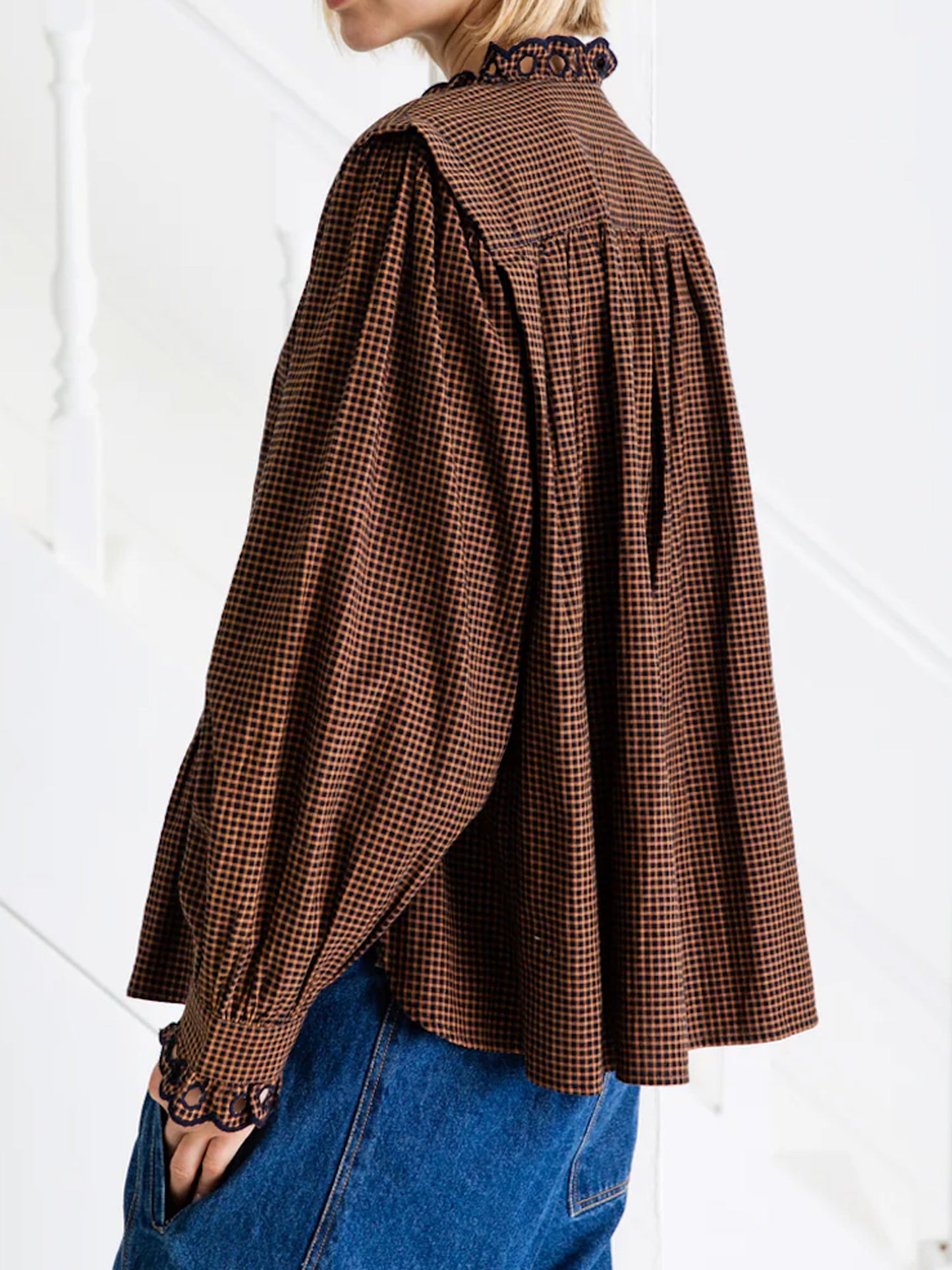 CHEMISE ETIENNE - MARRON