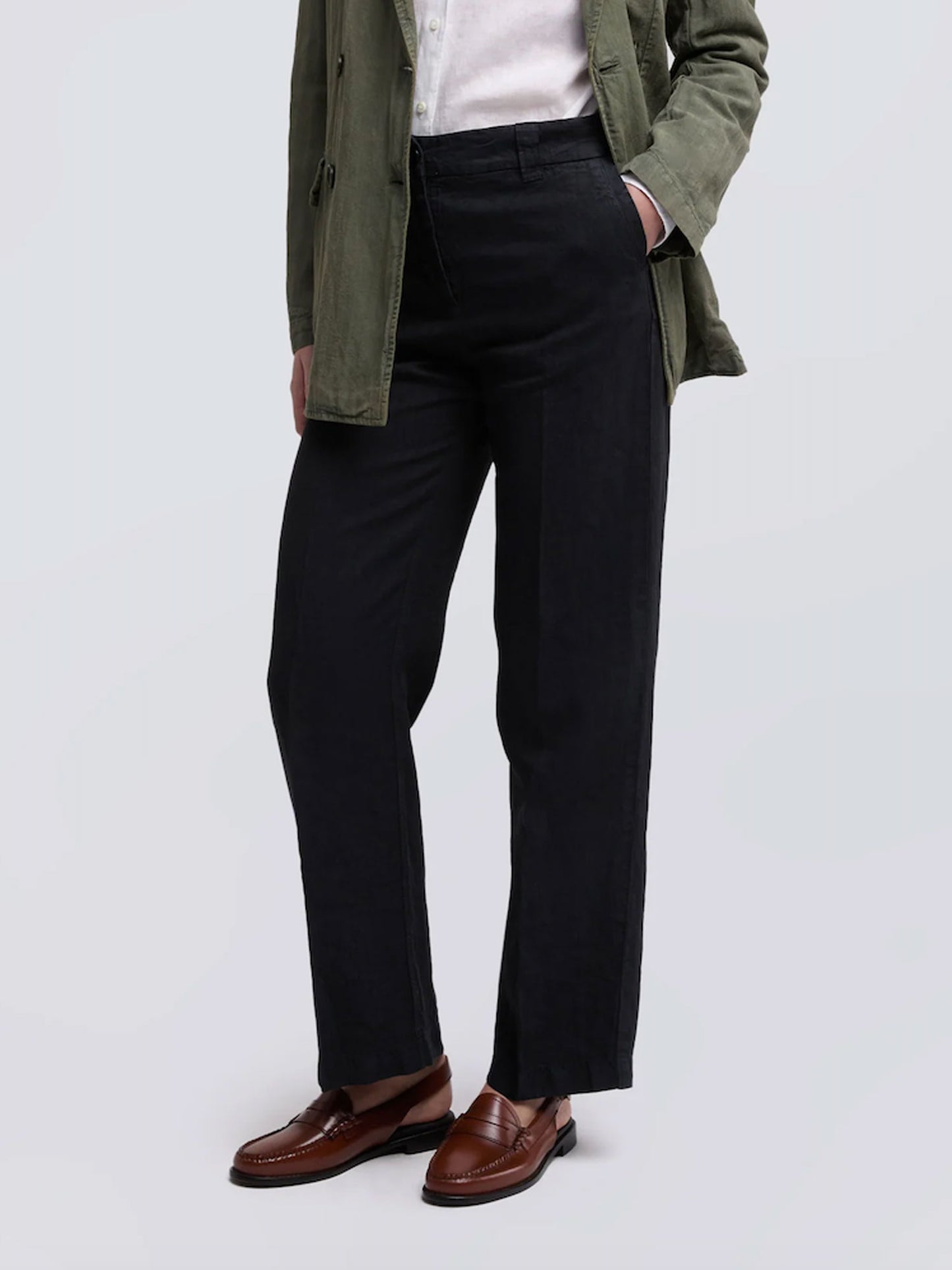 COSTUME EN COTON / LIN - NOIR