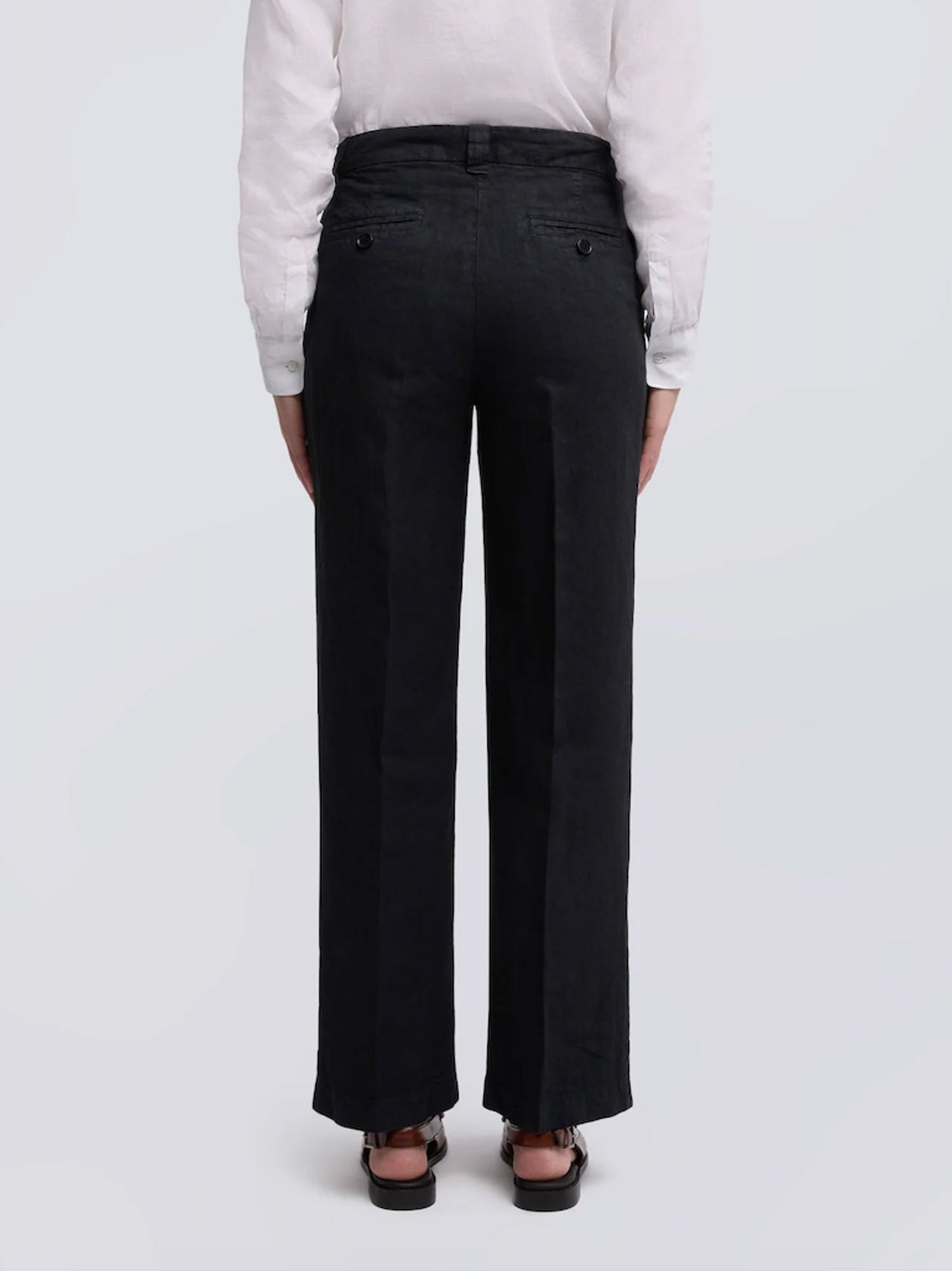 COSTUME EN COTON / LIN - NOIR