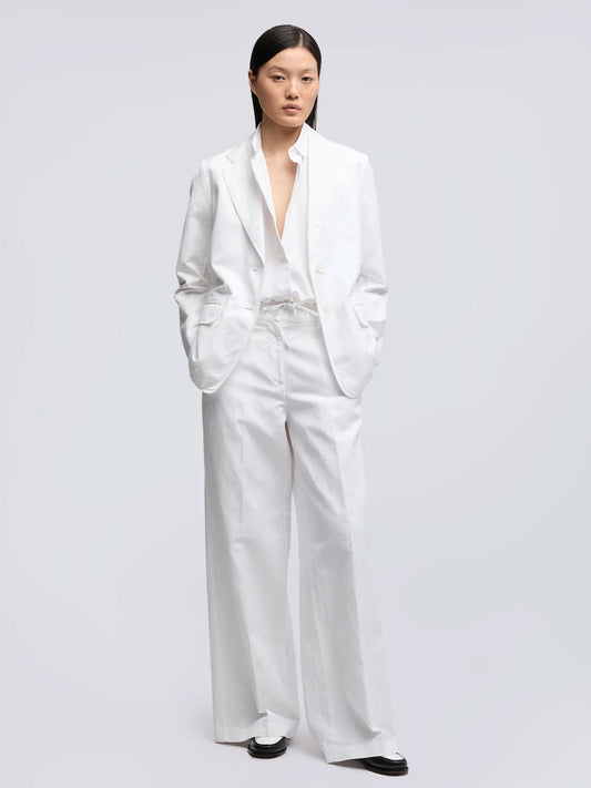 PANTALON TAILLEUR - BLANC