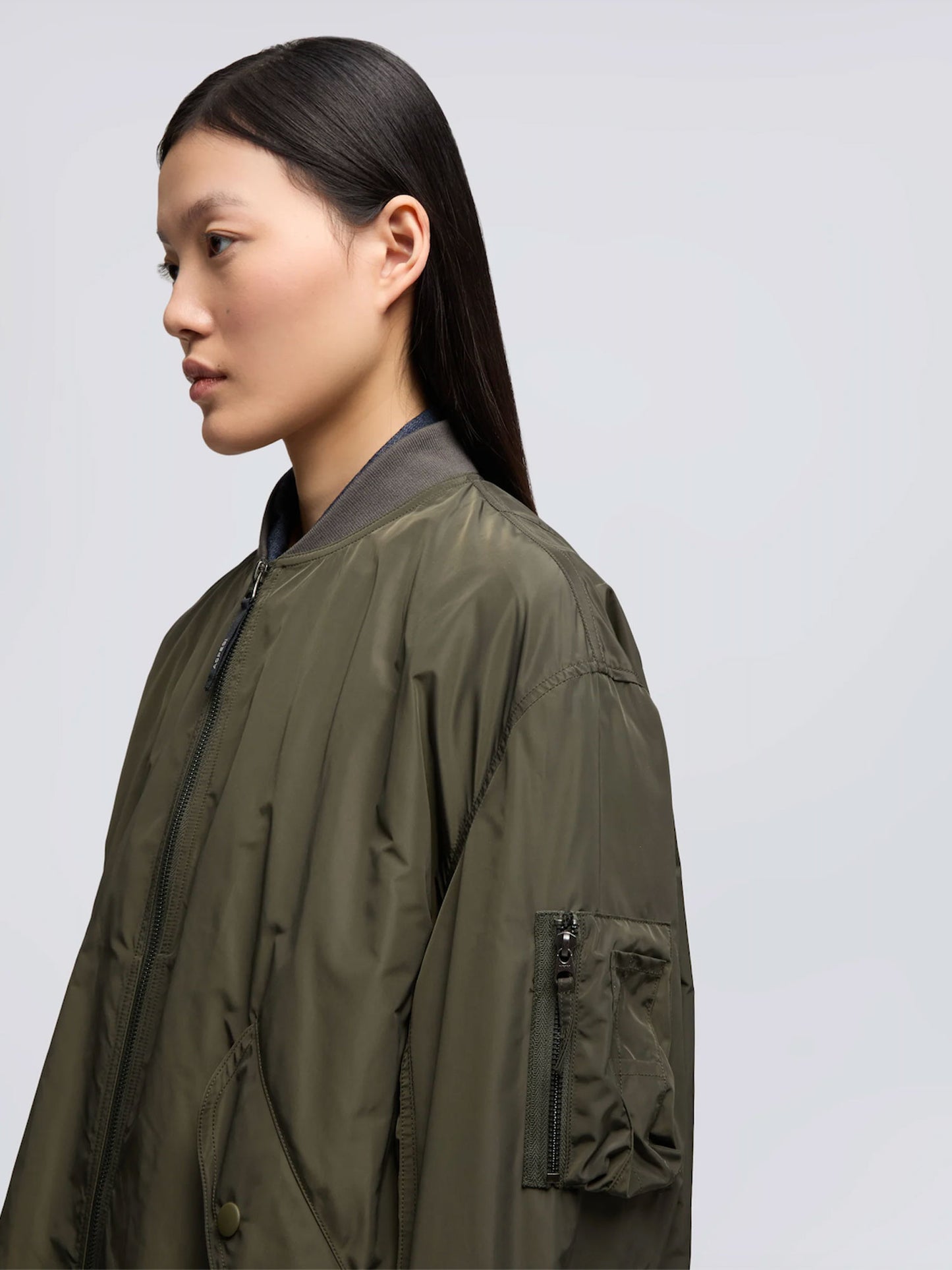VESTE GIUBBOTTO BOMBO -  MILITARY GREEN