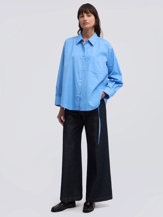 CHEMISE CAMICIA 5446 - BLEU CIEL