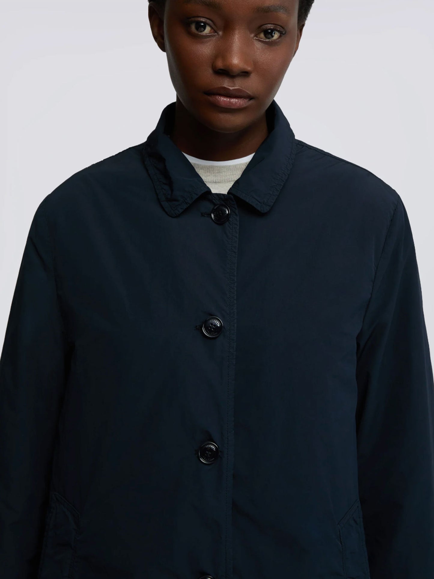 MANTEAU CLASSIC MAC - NAVY LEMONADE
