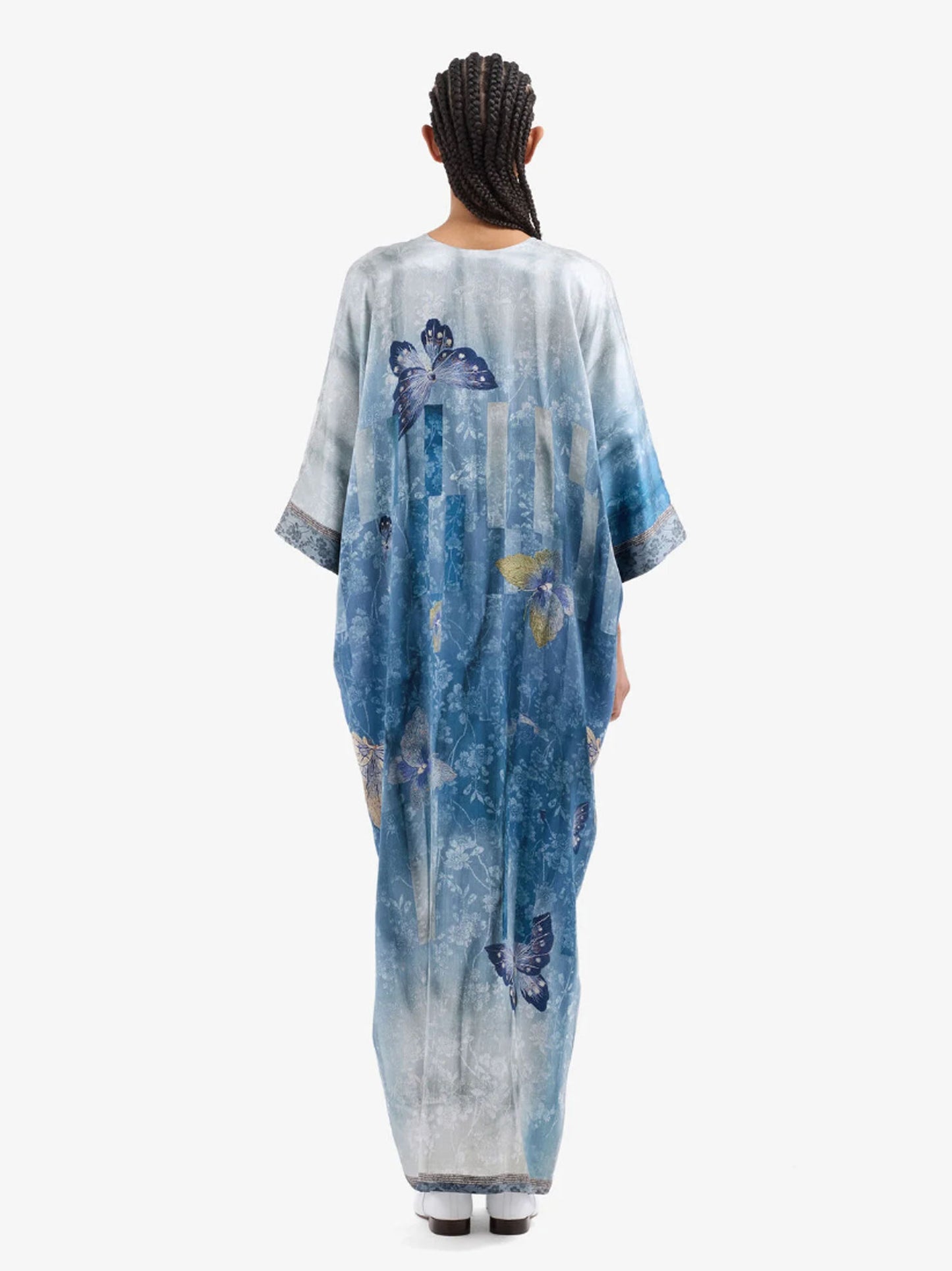 MUTKA ROBE SOIE - SKY BLUE