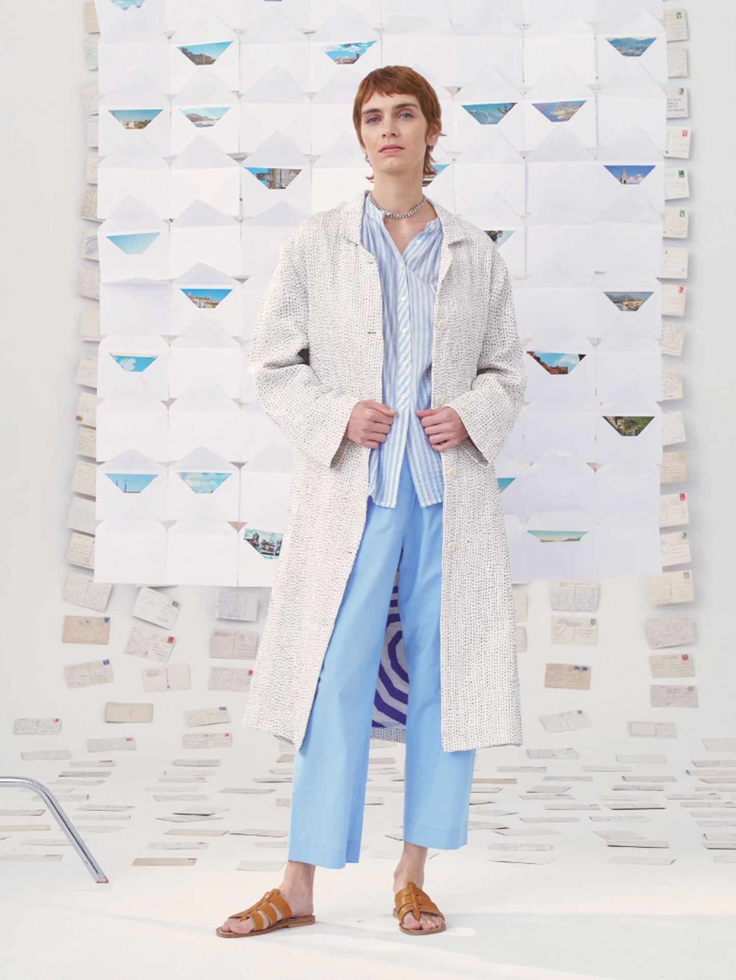 MANTEAU DONIV LA PROVENCE - BLANC