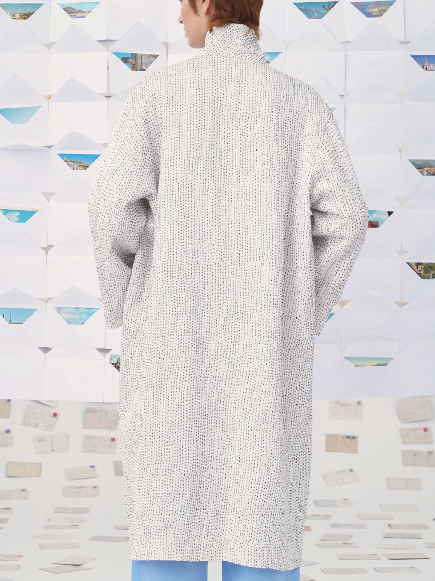 MANTEAU DONIV LA PROVENCE - BLANC