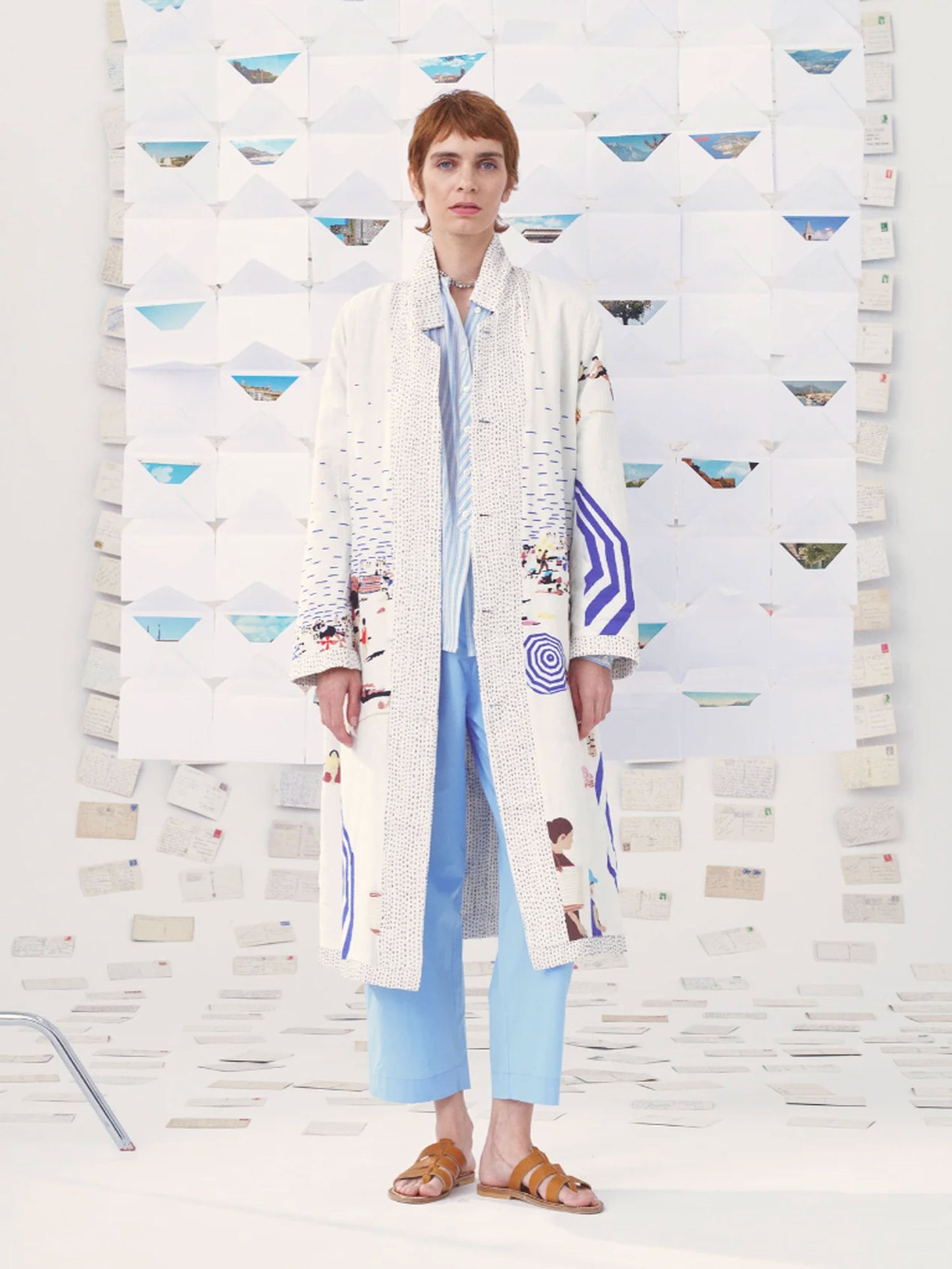 MANTEAU DONIV LA PROVENCE - BLANC