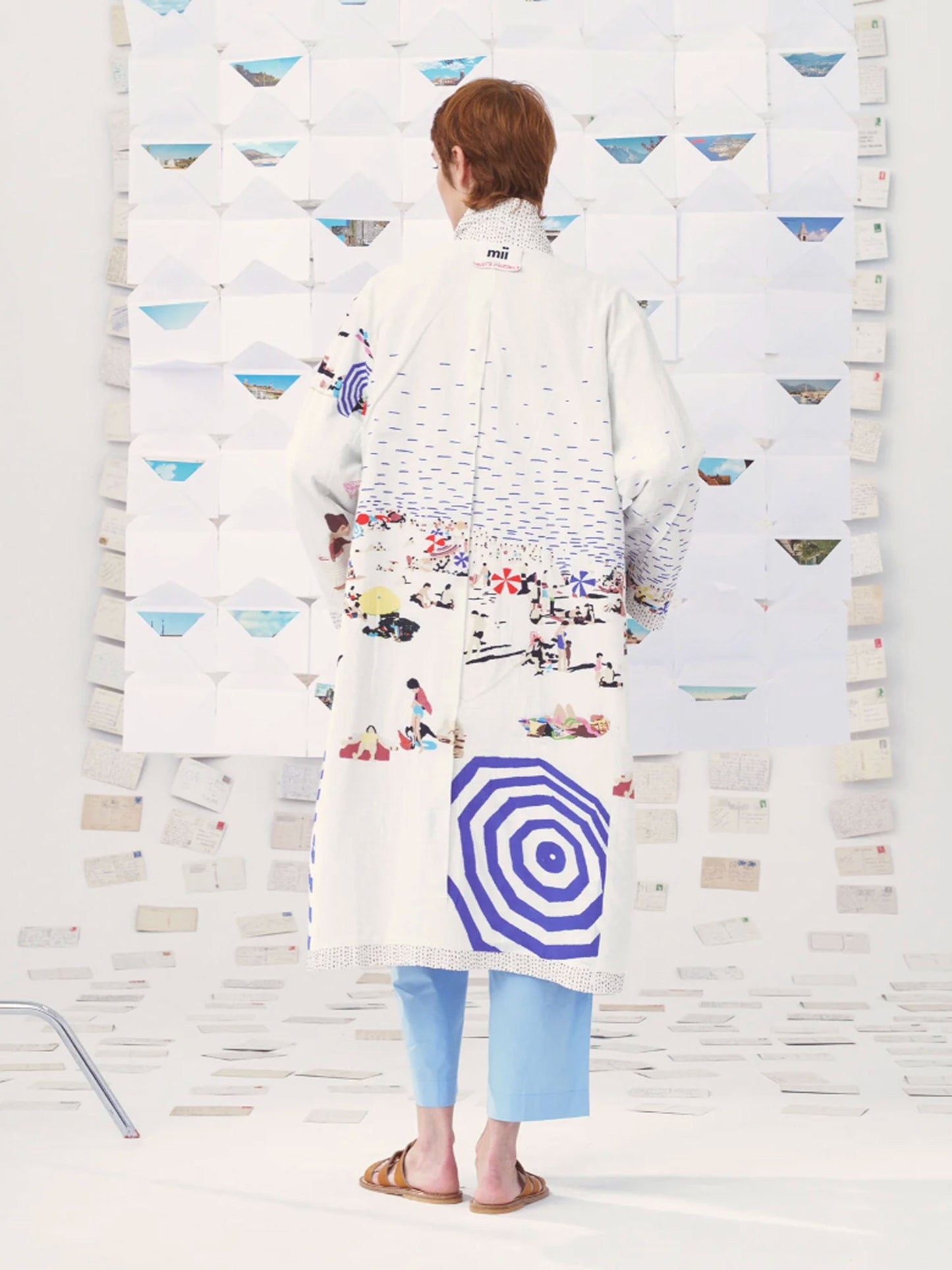 MANTEAU DONIV LA PROVENCE - BLANC