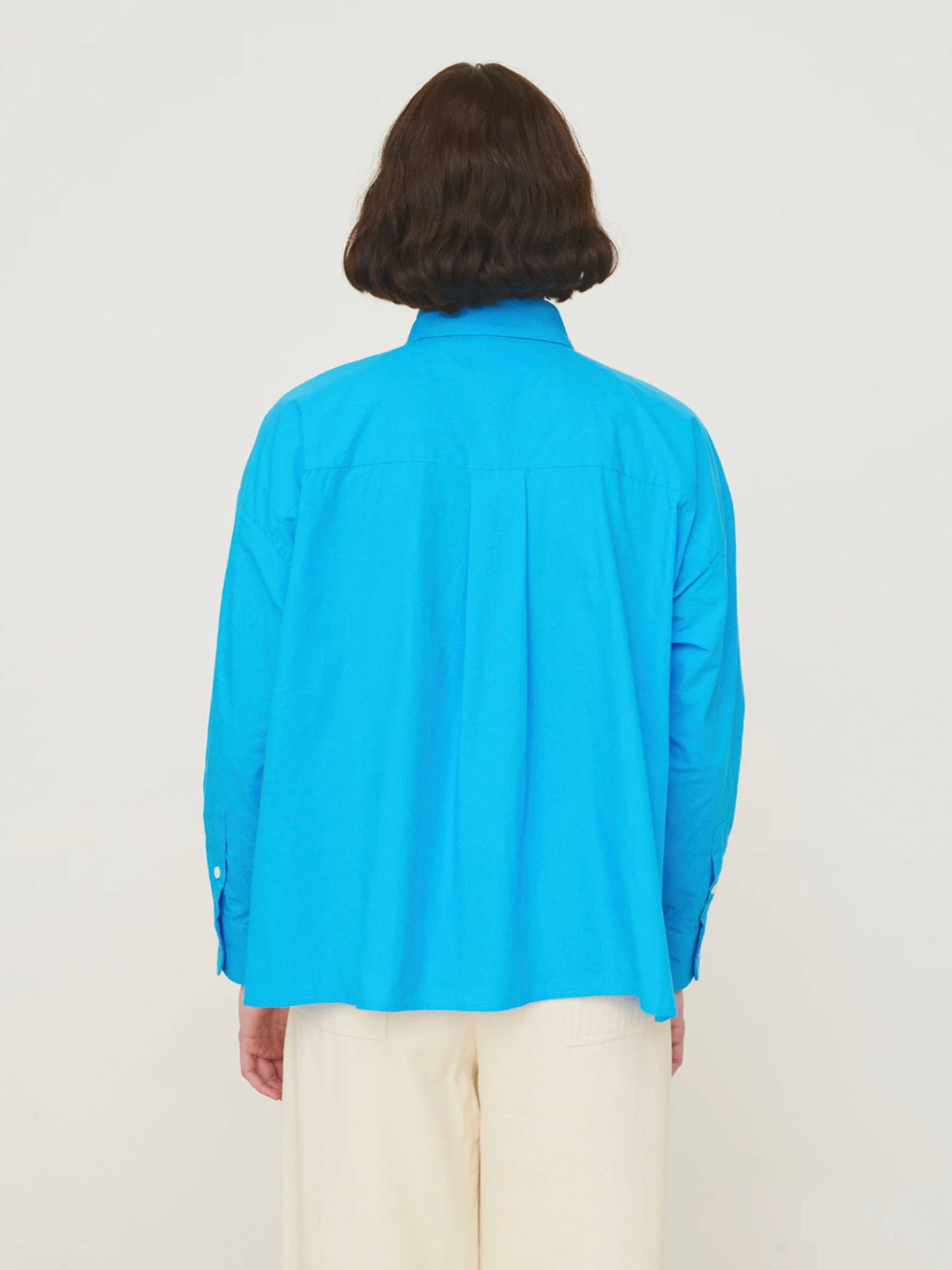 CHEMISE GRETA HORTENSIA - BLEU