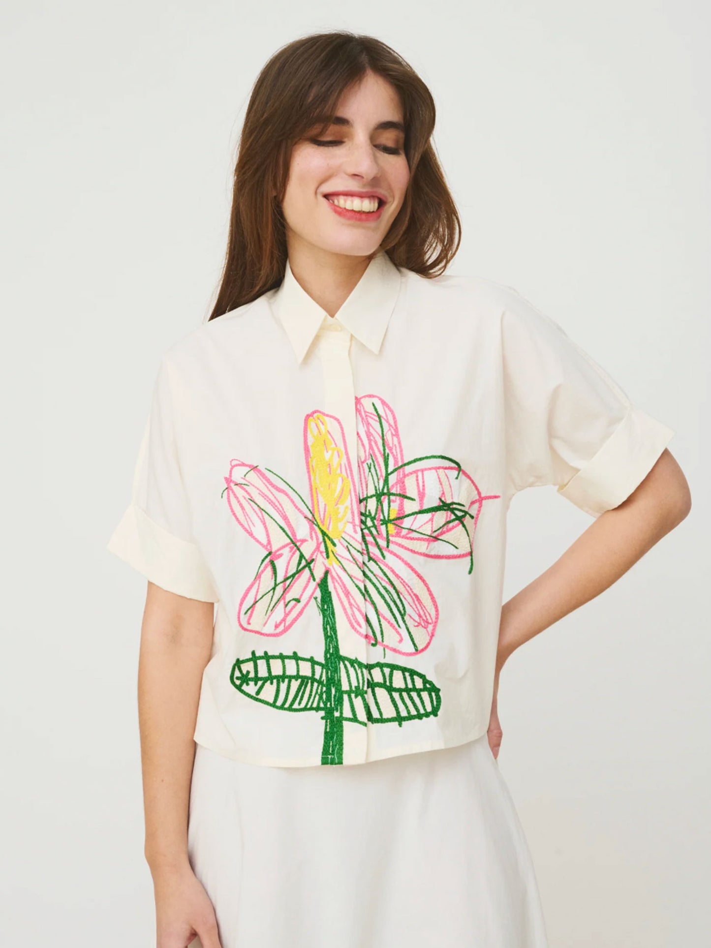 CHEMISE ALBA MINA FLOWER