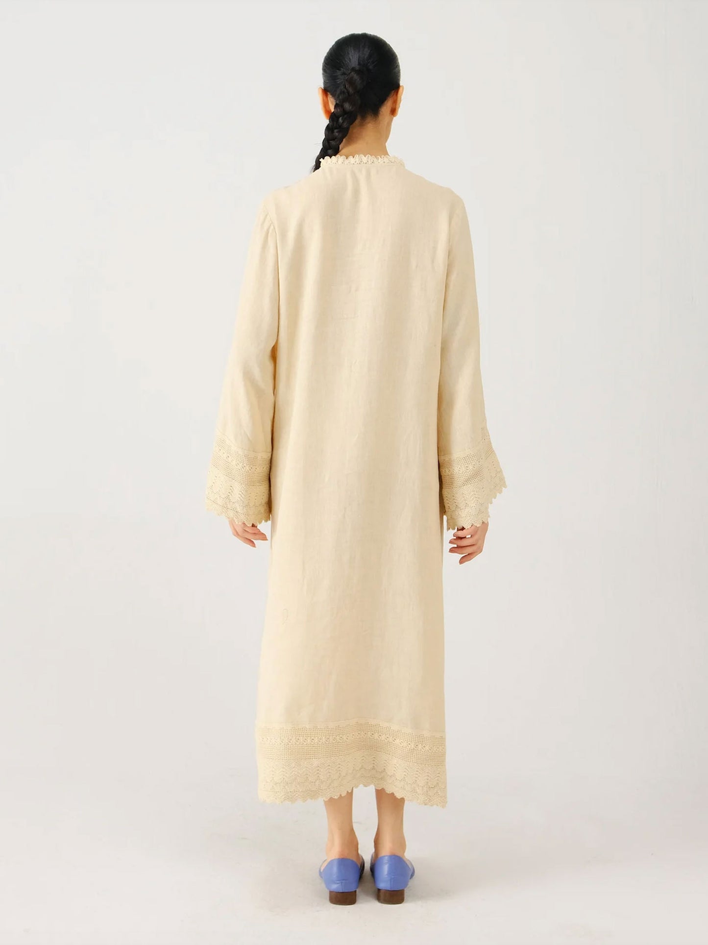 ROBE JOLENE IVORY ROSE