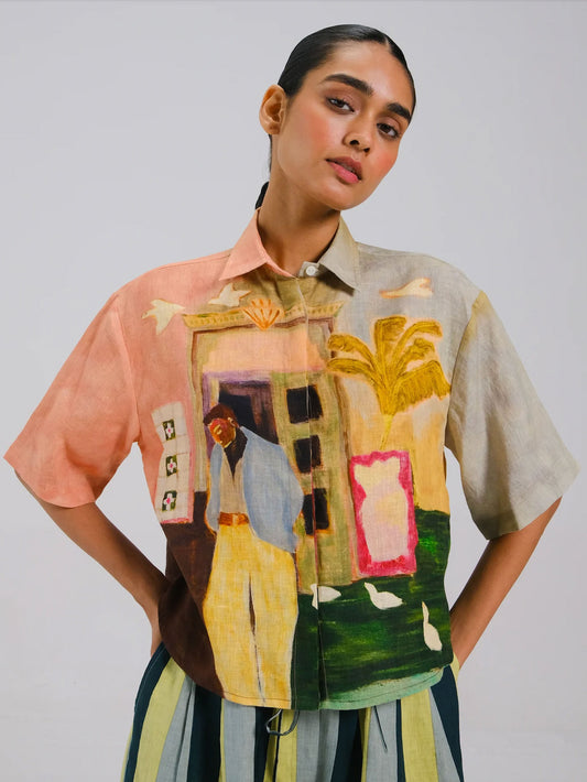 CHEMISE AVA MORNING COFFEE