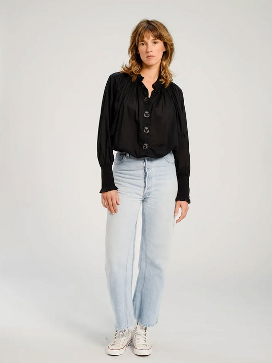 CHEMISE SANTIAGO - NOIR