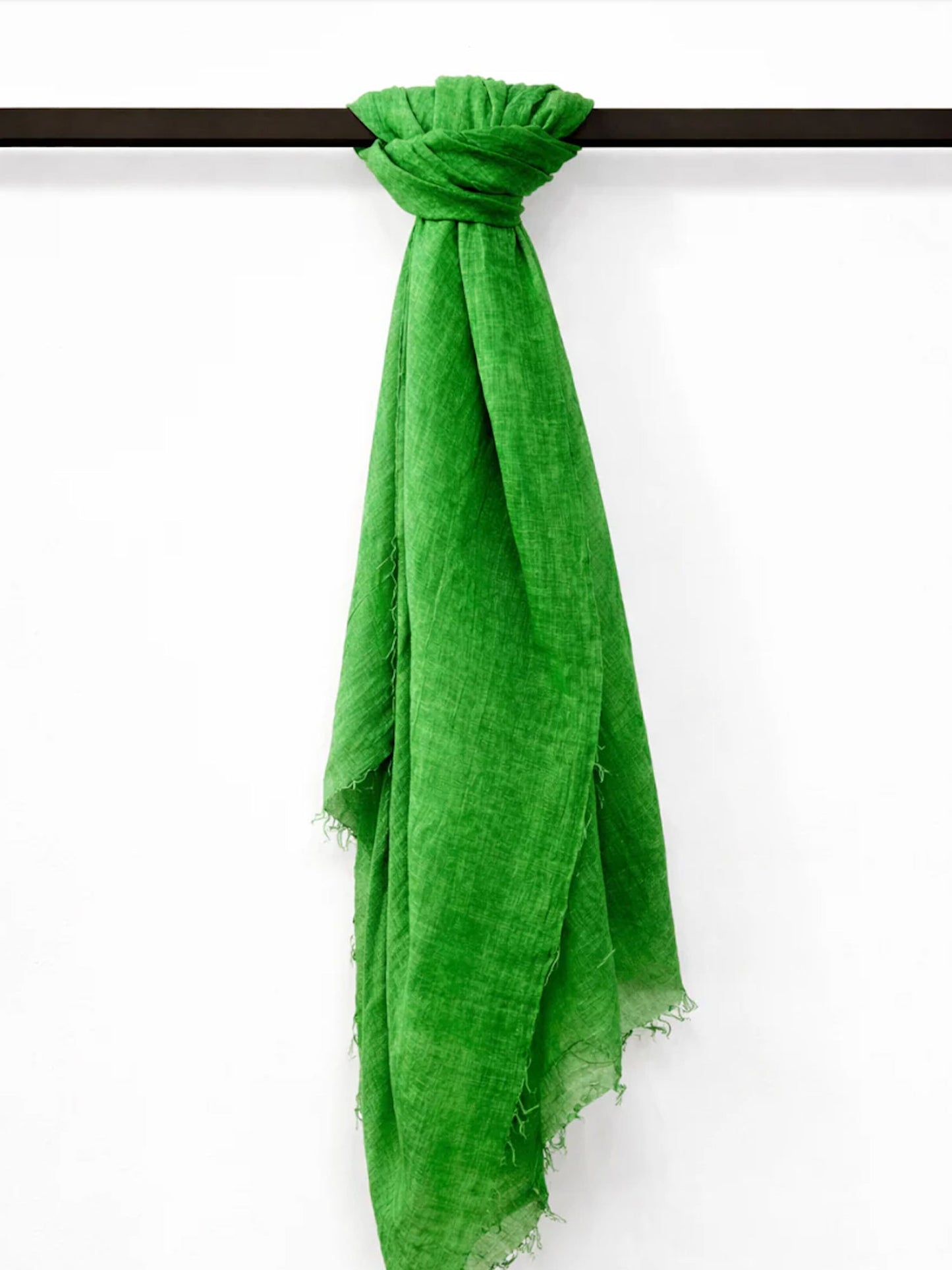 FOULARD EN COTON - VERT
