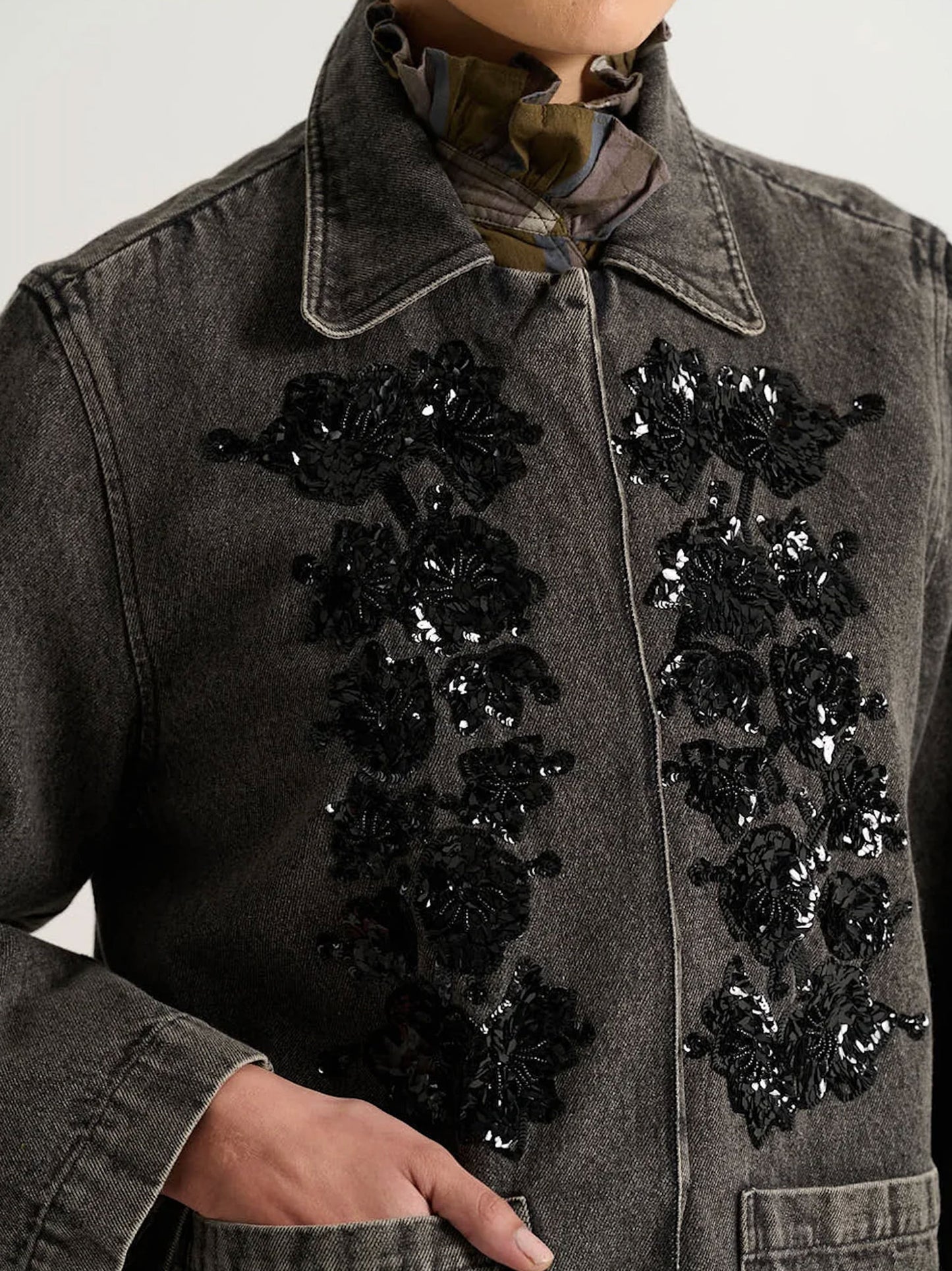 VESTE EMILE - ANTHRACITE