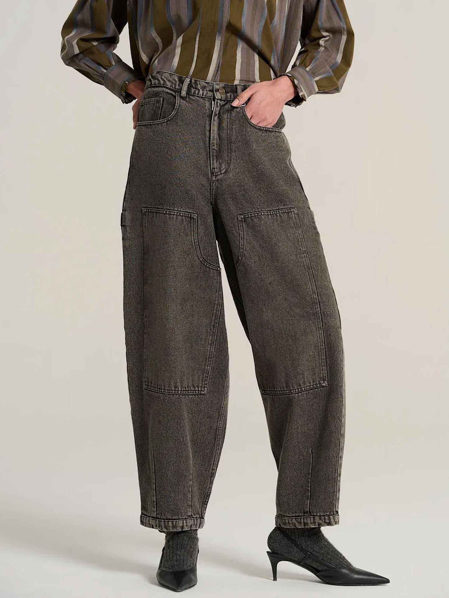 PANTALON EMILE - ANTHRACITE