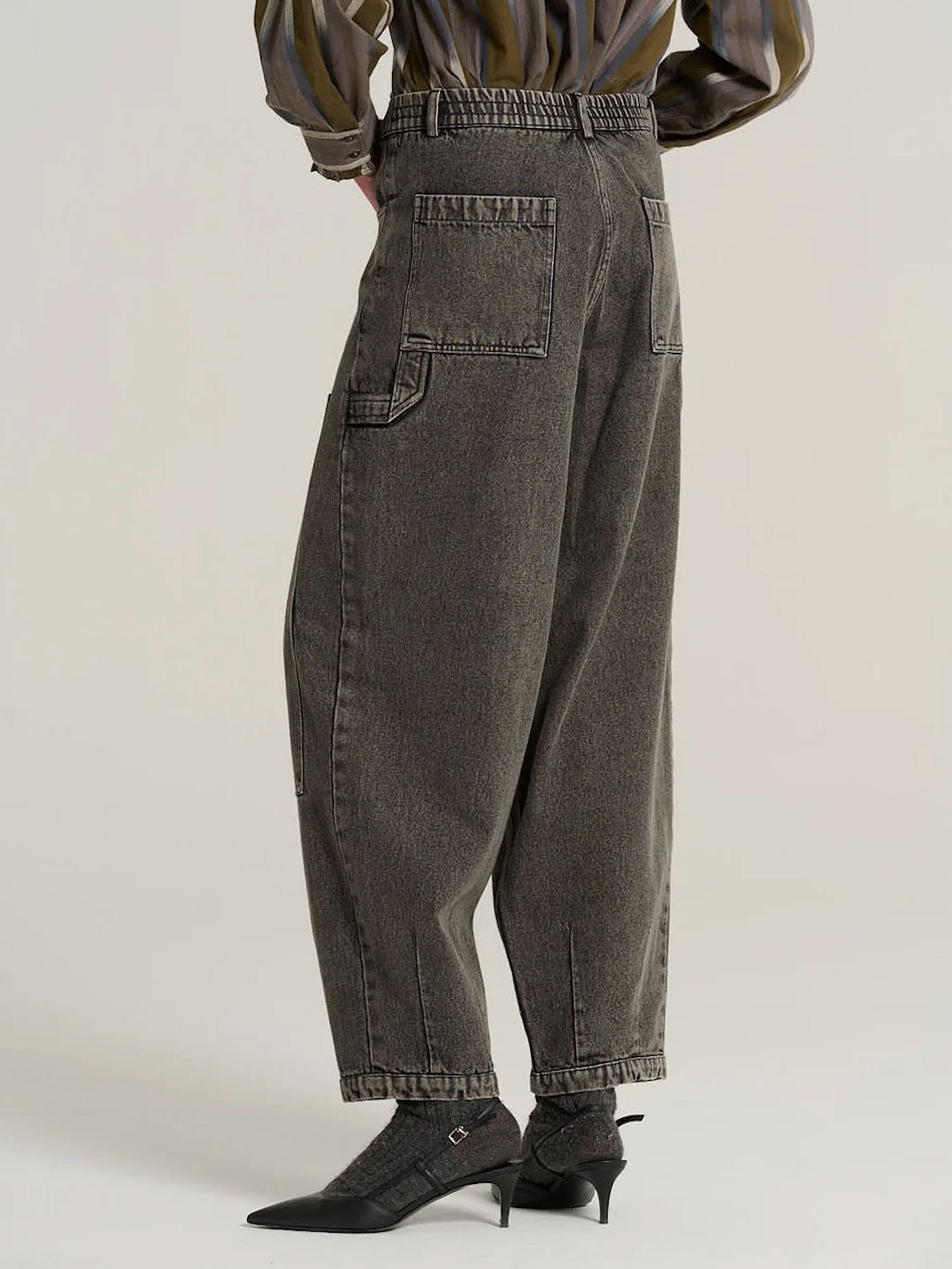 PANTALON EMILE - ANTHRACITE