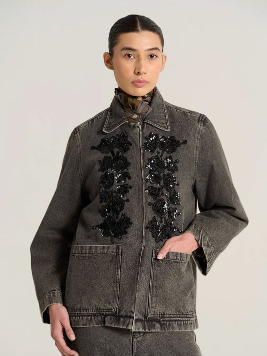 VESTE EMILE - ANTHRACITE