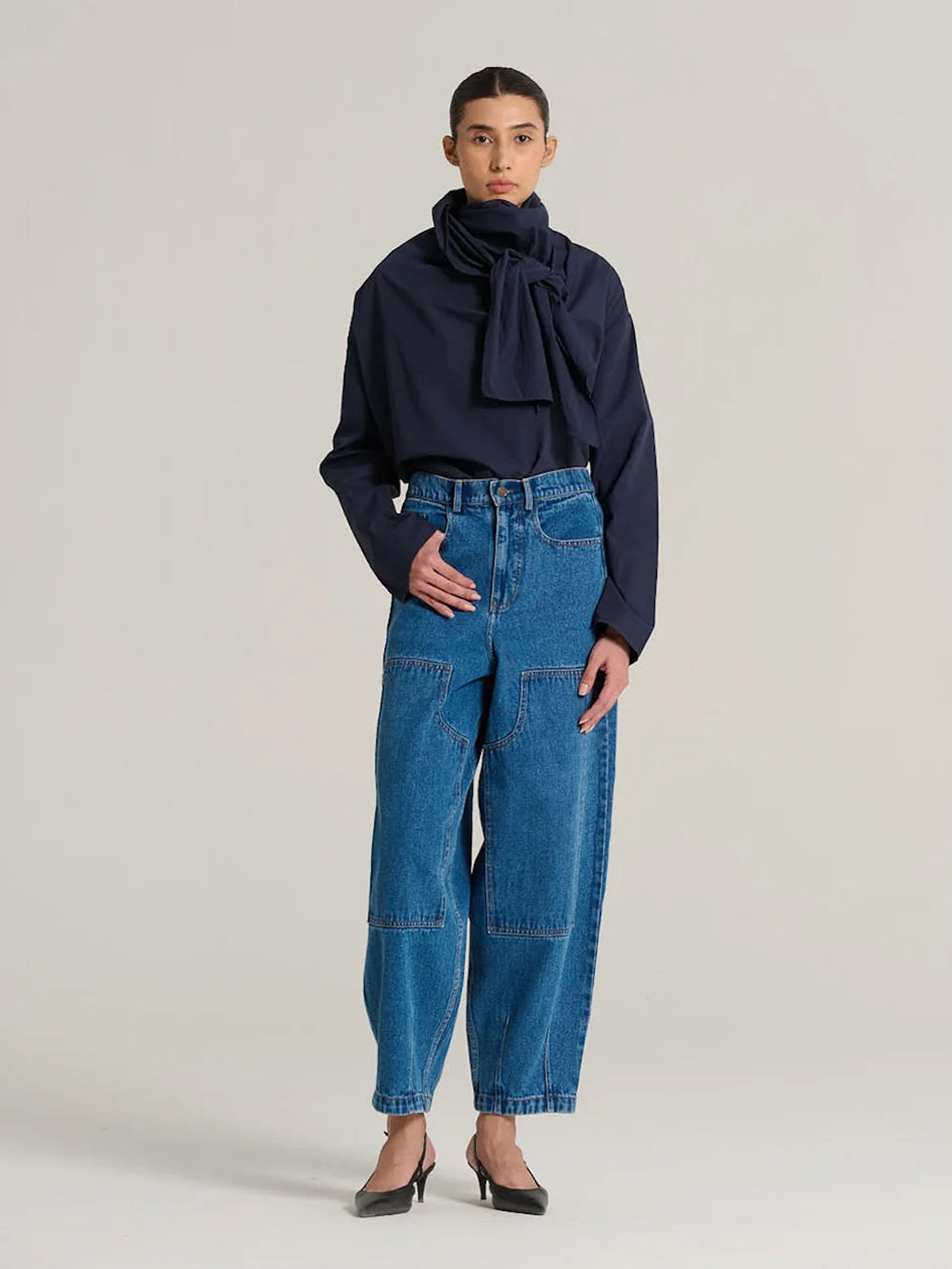 BLOUSE MARCEL - NAVY