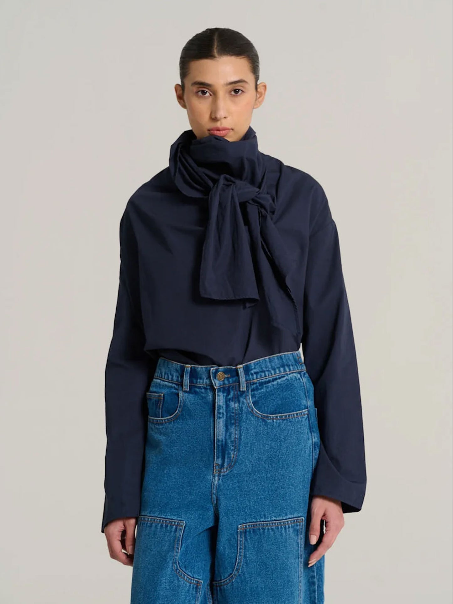 BLOUSE MARCEL - NAVY