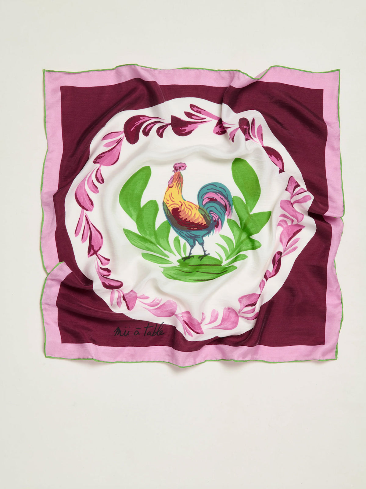CARRÉ SOIE LE COQ