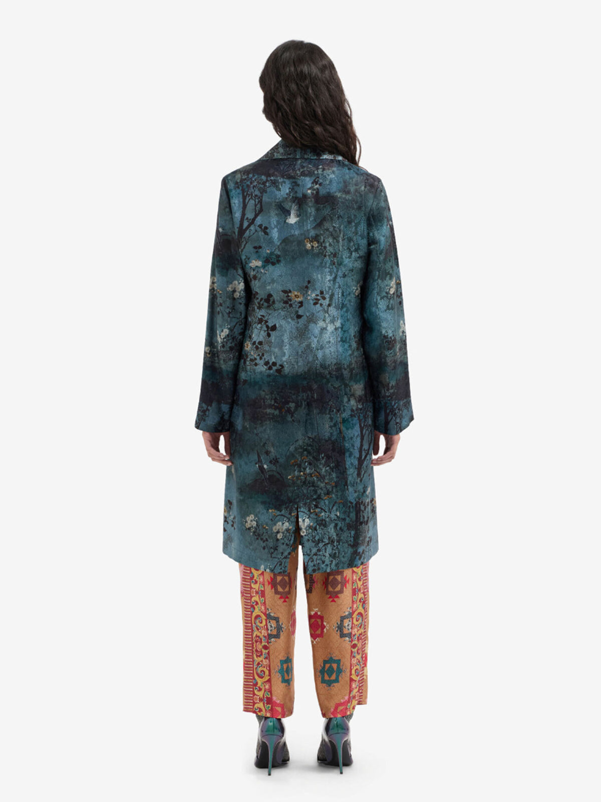 MANTEAU TAILORING EVENING FLORAL JACQUARD