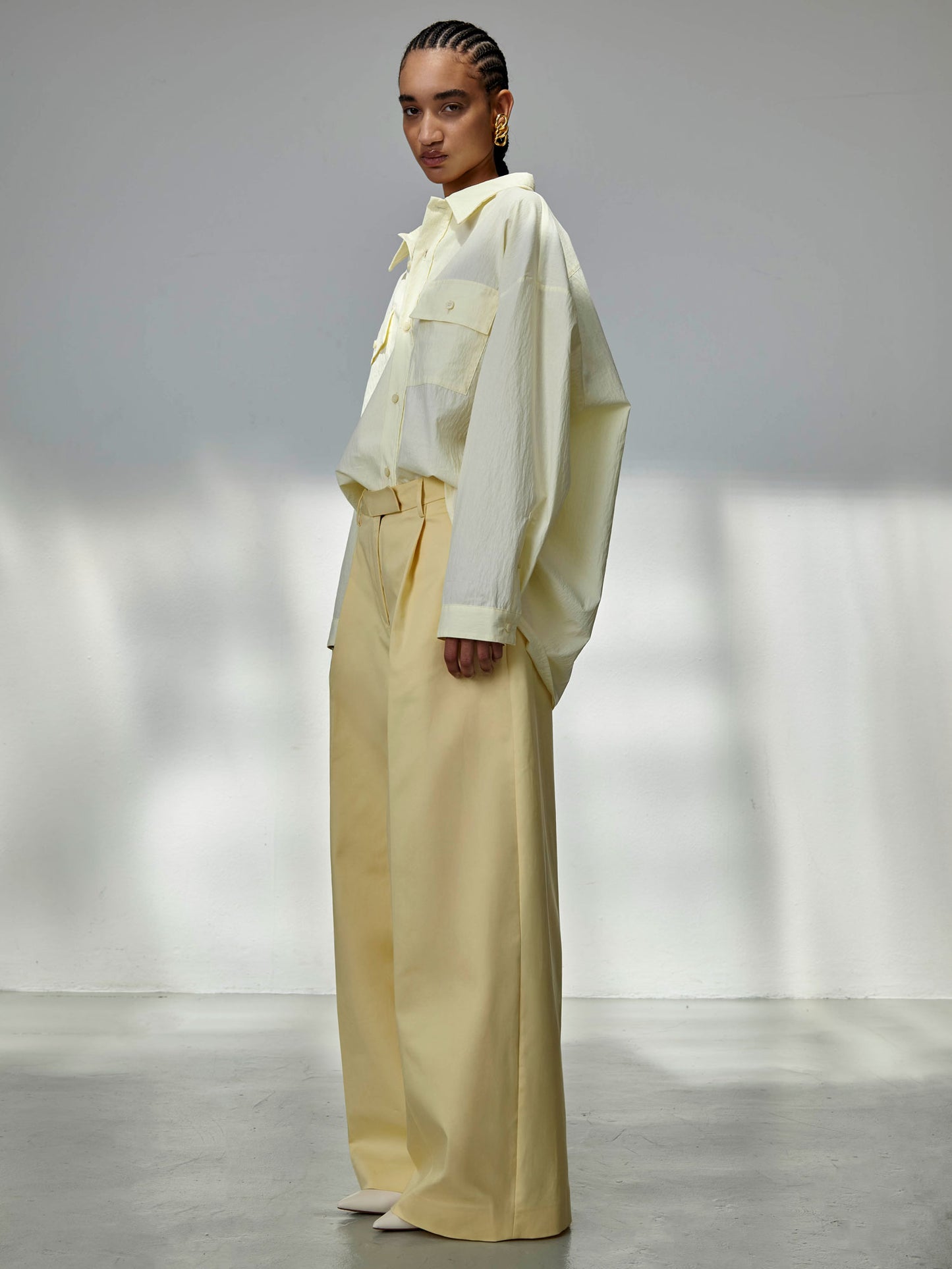 CHEMISE DARIA LIGHT YELLOW