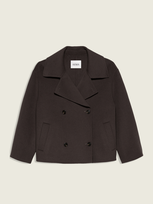 VESTE MANILA WOOL UMBER