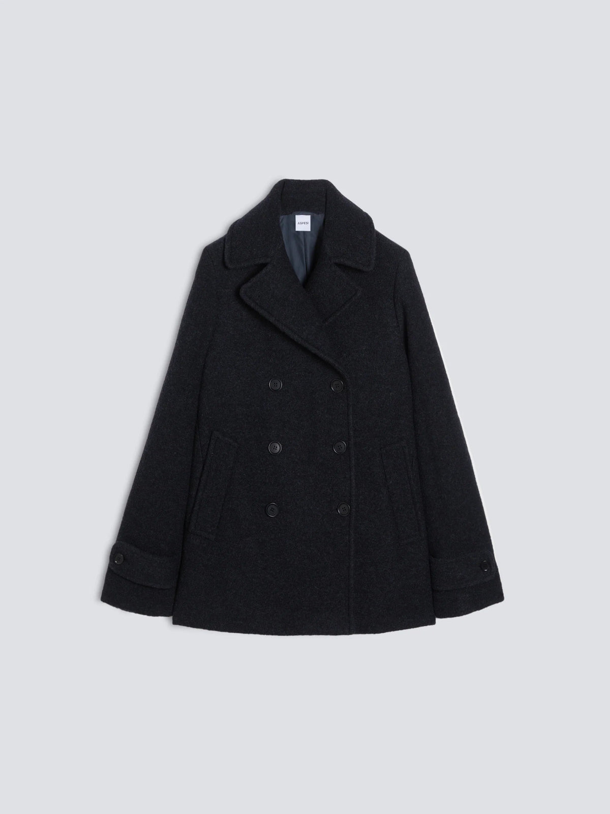 CABAN EN LAINE VIERGE BOUILLIE