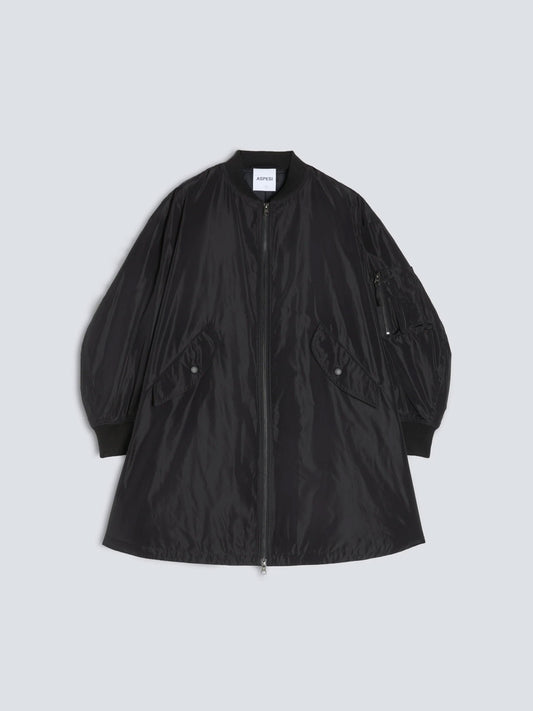 BLOUSON FACON BOMBER EN TISSU TECHNIQUE AVEC OUATE THERMORE®