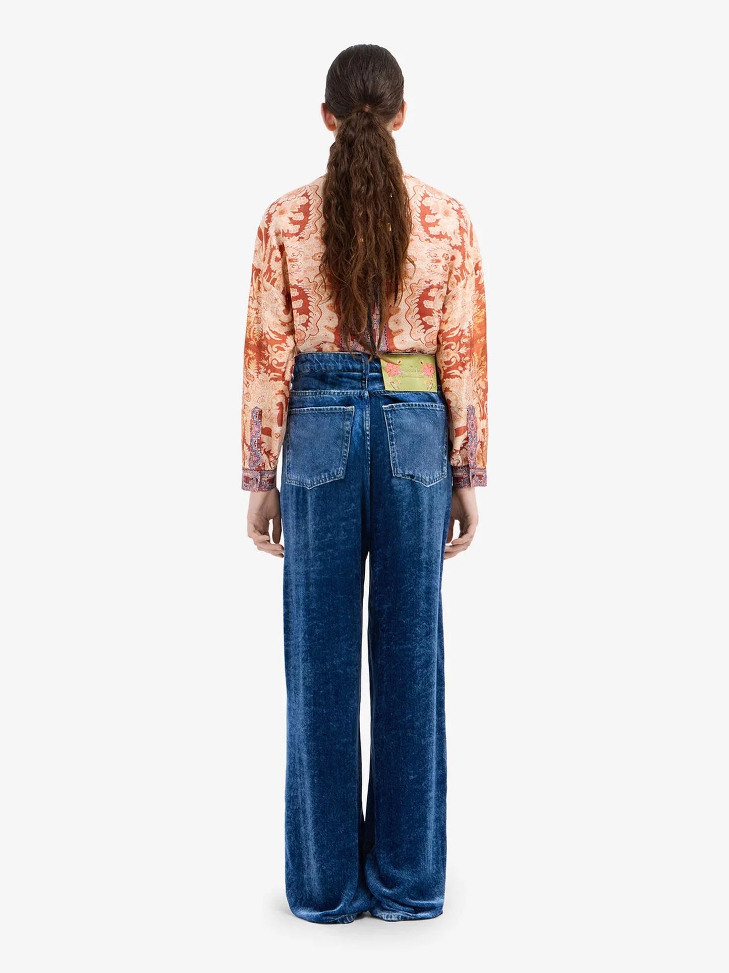 PANTALON KANKAM DENIM EN VELOURS
