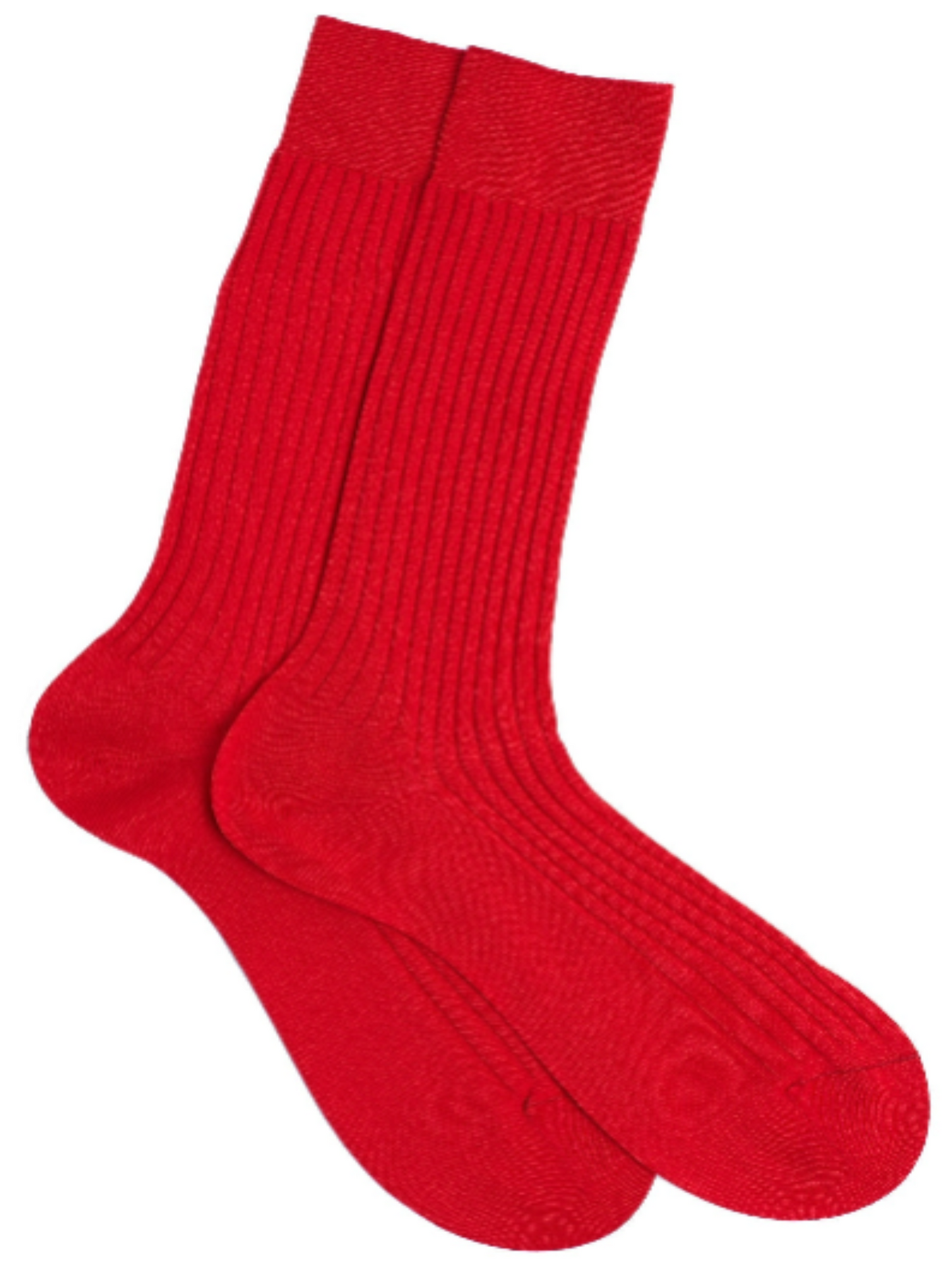 CHAUSSETTES UNI - ROUGE